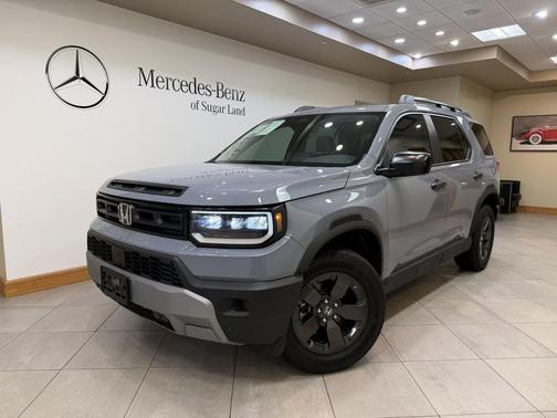 Sonic Gray Pearl 2026 Honda Passport AWD RTL Blackout