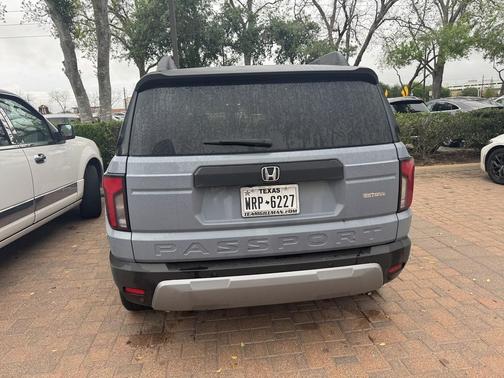 Sonic Gray Pearl 2026 Honda Passport AWD RTL Blackout