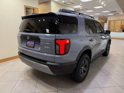 Sonic Gray Pearl 2026 Honda Passport AWD RTL Blackout