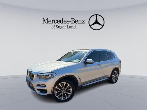 Glacier Silver Metallic 2019 BMW X3 sDrive30i
