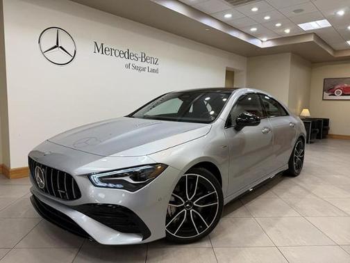 Cirrus Silver Metallic 2025 Mercedes-Benz AMG CLA 35 4MATIC