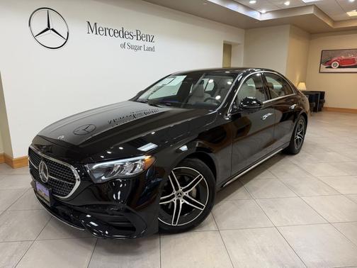 Black 2025 Mercedes-Benz E-Class E 350