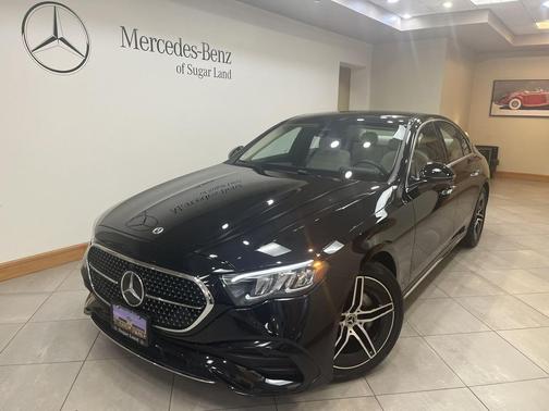 Black 2025 Mercedes-Benz E-Class E 350