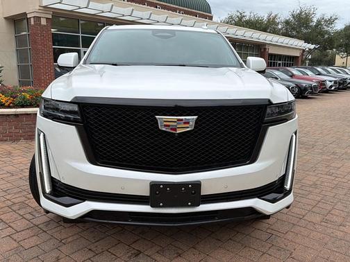 Crystal White Tricoat 2023 Cadillac Escalade Sport Platinum