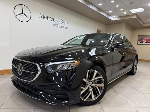 Black 2025 Mercedes-Benz E-Class E 350