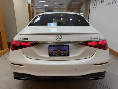 White 2023 Mercedes-Benz S-Class 4MATIC
