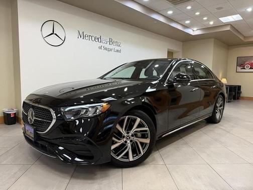 Black 2026 Mercedes-Benz E-Class E 350