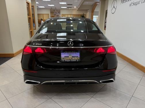 Black 2026 Mercedes-Benz E-Class E 350