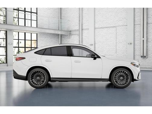 Polar White 2026 Mercedes-Benz GLC 300 4MATIC Coupe