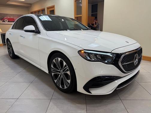 Polar White 2025 Mercedes-Benz E-Class 4MATIC