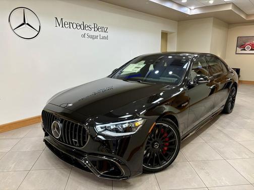 Obsidian Black Metallic 2026 Mercedes-Benz AMG S 63 E 4MATIC Sedan