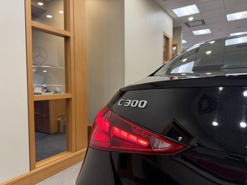 Black 2025 Mercedes-Benz C-Class C 300