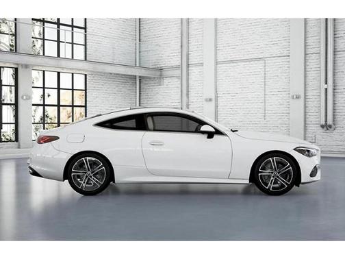 Polar White 2026 Mercedes-Benz CLE 300 4MATIC Coupe