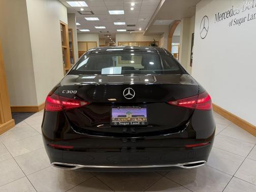 Black 2025 Mercedes-Benz C-Class C 300