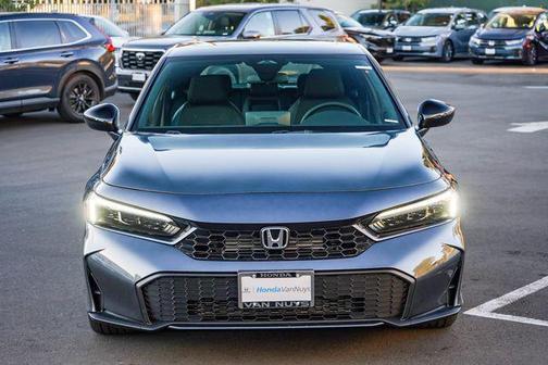 Meteorite Gray Metallic 2026 Honda Civic Hybrid Sport