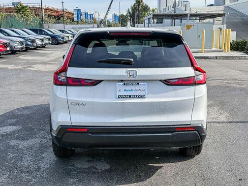 Platinum White Pearl 2026 Honda CR-V LX 2WD