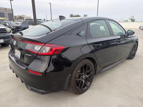 Crystal Black Pearl 2024 Honda Civic Sport
