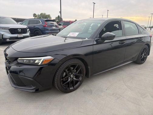 Crystal Black Pearl 2024 Honda Civic Sport
