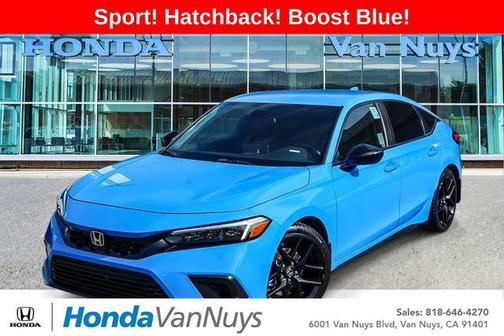 Blue Pearl 2024 Honda Civic Sport