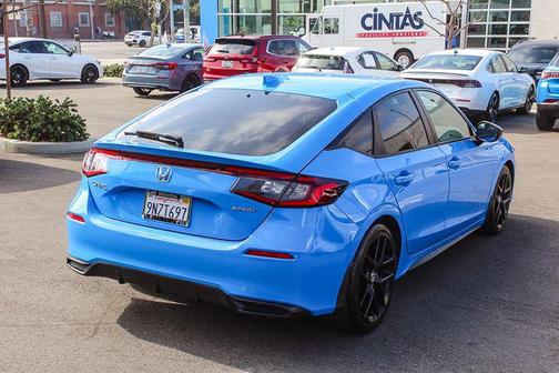Blue Pearl 2024 Honda Civic Sport