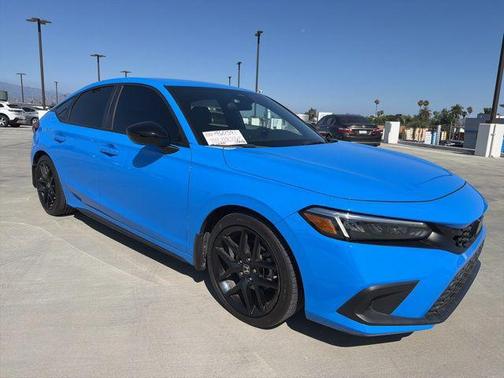 Blue Pearl 2024 Honda Civic Sport
