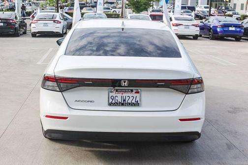 Platinum White Pearl 2023 Honda Accord EX