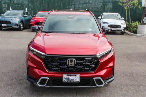 Radiant Red Metallic 2023 Honda CR-V Hybrid Sport Touring AWD