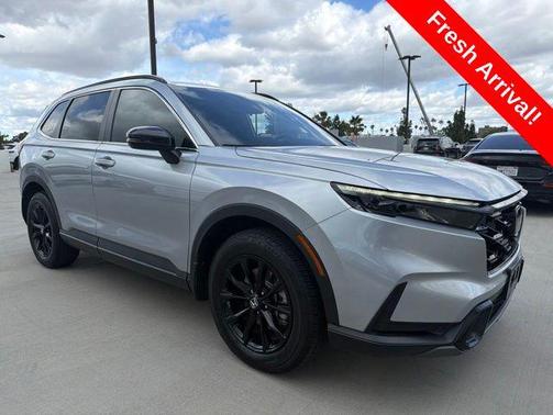 Lunar Silver Metallic 2024 Honda CR-V Hybrid Sport AWD