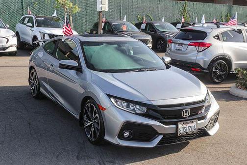 Lunar Silver Metallic 2018 Honda Civic Si