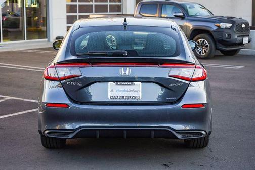 Meteorite Gray Metallic 2026 Honda Civic Hybrid Sport