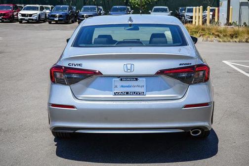 Solar Silver Metallic 2026 Honda Civic Sport