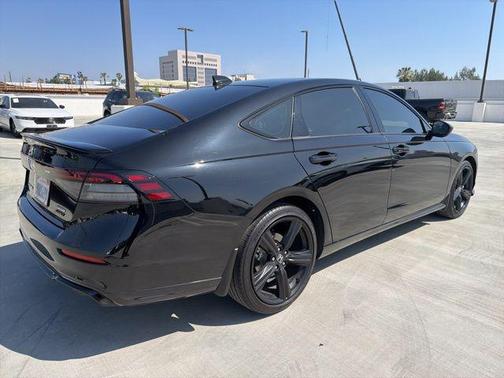 Crystal Black Pearl 2024 Honda Accord Hybrid Sport-L