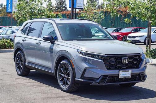 Urban Gray Pearl 2026 Honda CR-V Hybrid Sport-L FWD