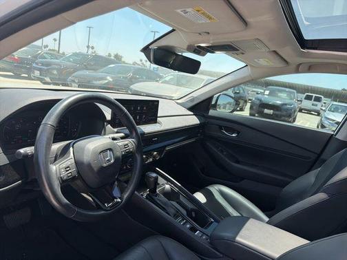 Platinum White Pearl 2023 Honda Accord Hybrid EX-L