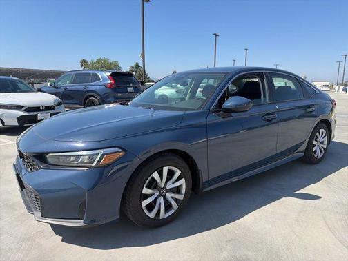 Blue Lagoon Pearl 2025 Honda Civic LX