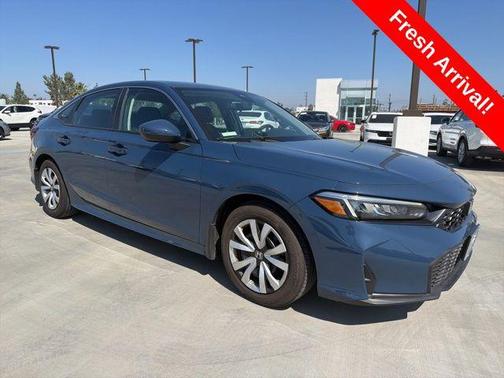 Blue Lagoon Pearl 2025 Honda Civic LX