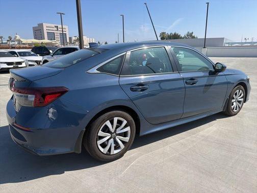 Blue Lagoon Pearl 2025 Honda Civic LX