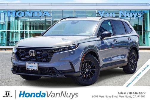 Urban Gray Pearl 2026 Honda CR-V Hybrid Sport-L FWD