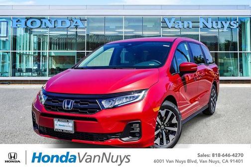 Radiant Red Metallic II 2026 Honda Odyssey EX-L
