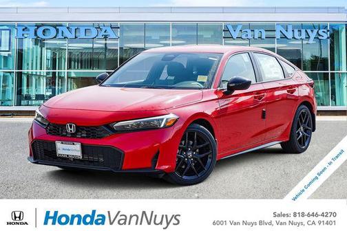 Rallye Red 2026 Honda Civic Sport