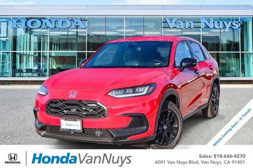 Milano Red 2026 Honda HR-V 2WD Sport