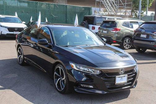 Crystal Black Pearl 2020 Honda Accord Sport 1.5T