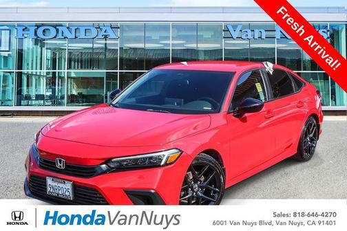 Rallye Red 2022 Honda Civic Sport