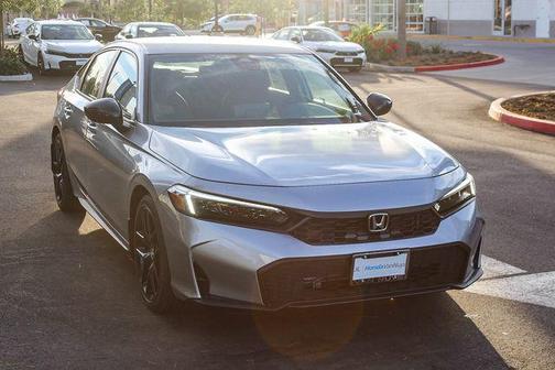 Solar Silver Metallic 2026 Honda Civic Sport