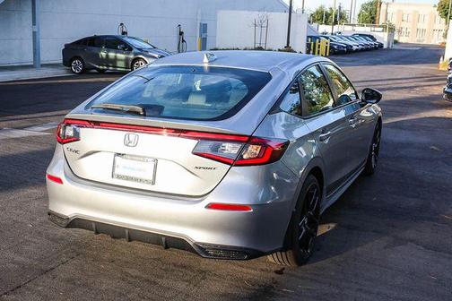 Solar Silver Metallic 2026 Honda Civic Sport