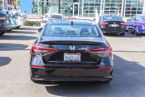 Crystal Black Pearl 2023 Honda Civic LX
