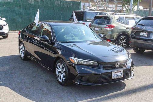 Crystal Black Pearl 2023 Honda Civic LX