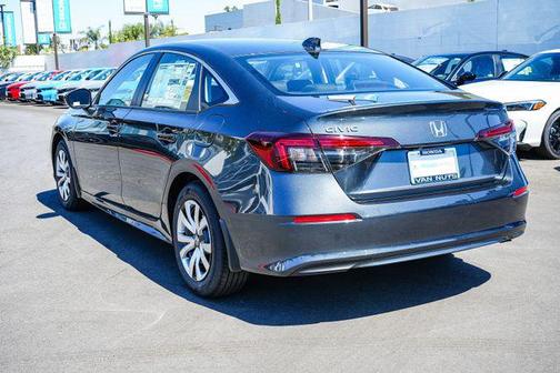 Meteorite Gray Metallic 2026 Honda Civic LX