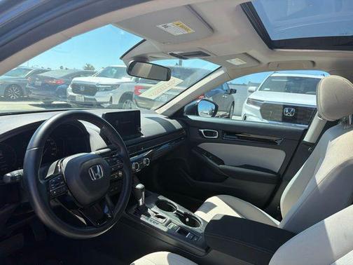Gray 2024 Honda Civic EX