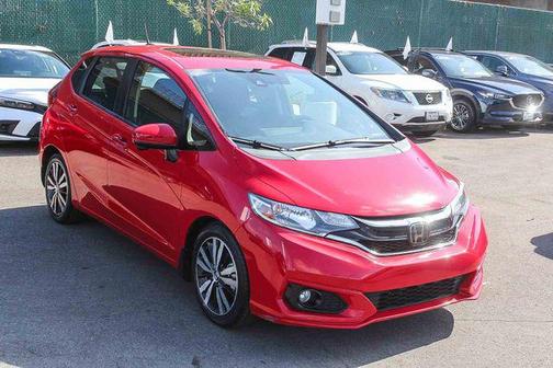 Milano Red 2018 Honda Fit EX